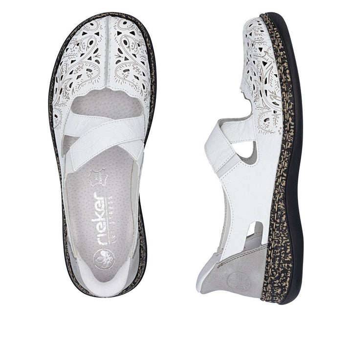 Rieker - 46352-80- Blanc