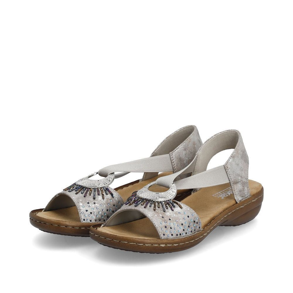 Rieker - 60880-90- Argent