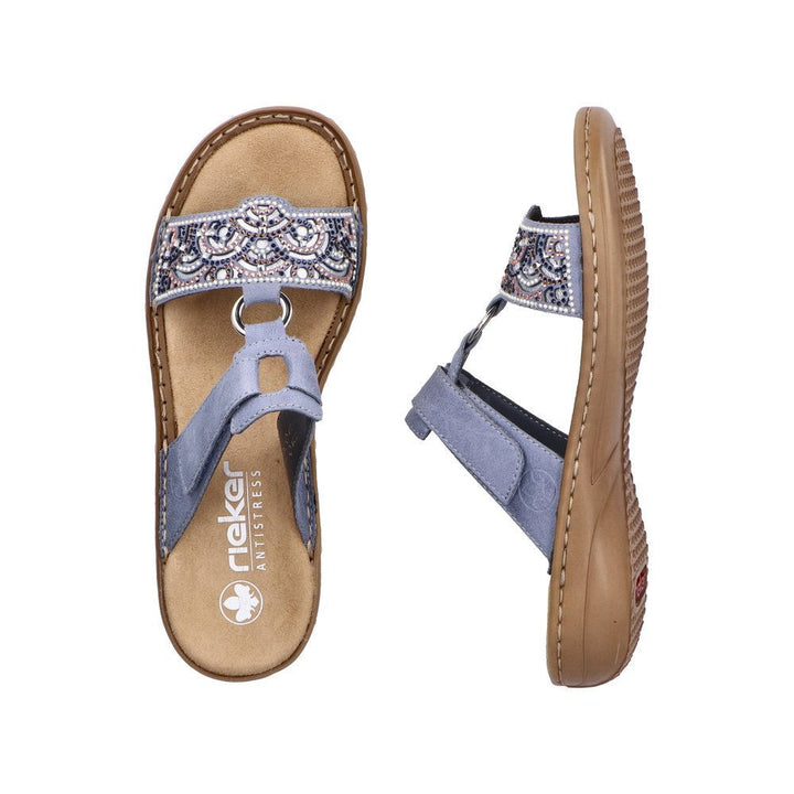 Rieker - 608K2-12- Bleu