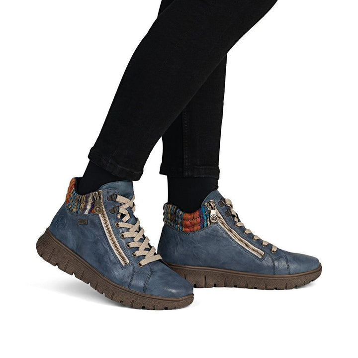 Rieker - N1305-14- Bleu