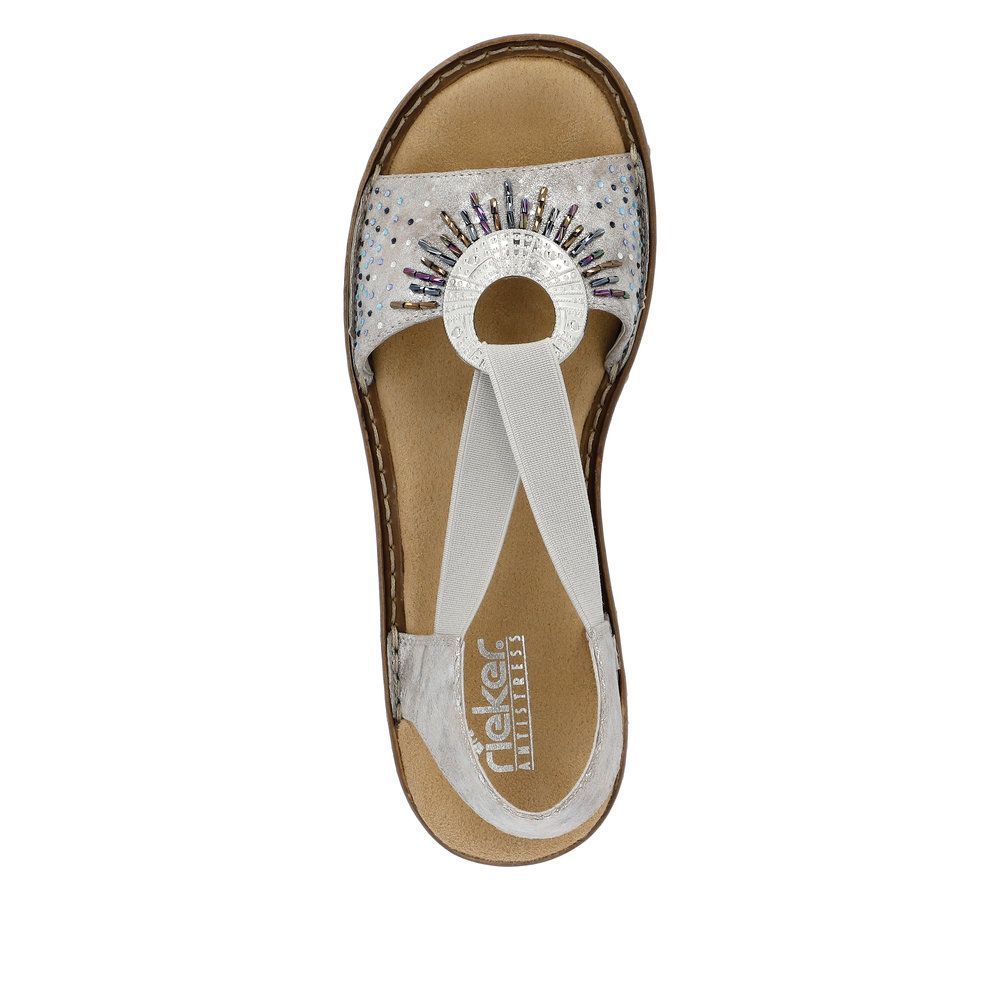 Rieker - 60880-90- Argent