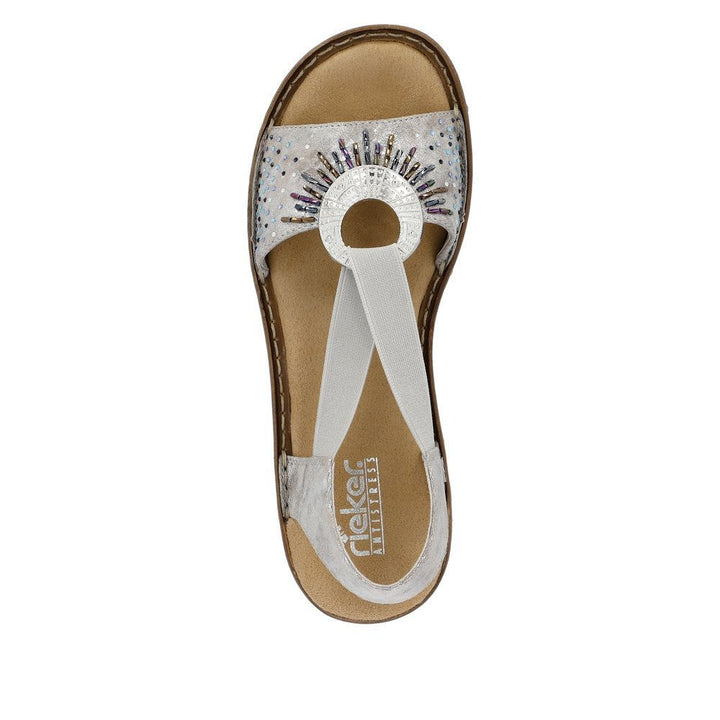 Rieker - 60880-90- Argent