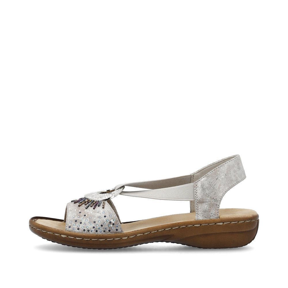 Rieker - 60880-90- Argent