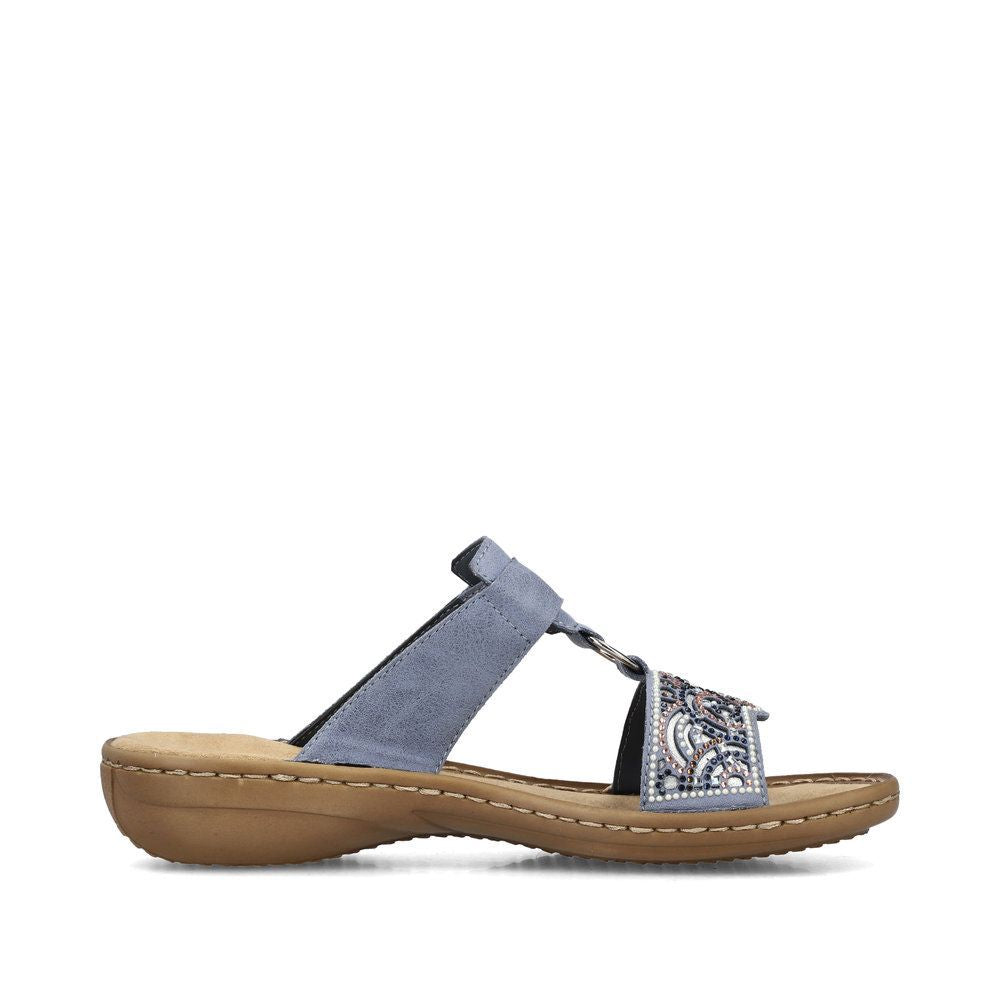 Rieker - 608K2-12- Bleu