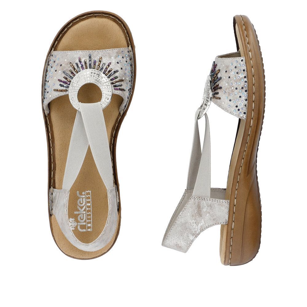 Rieker - 60880-90- Argent